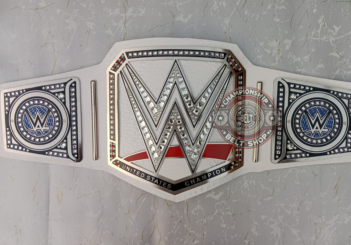 WWE White Strap Universal Championship Title Belt