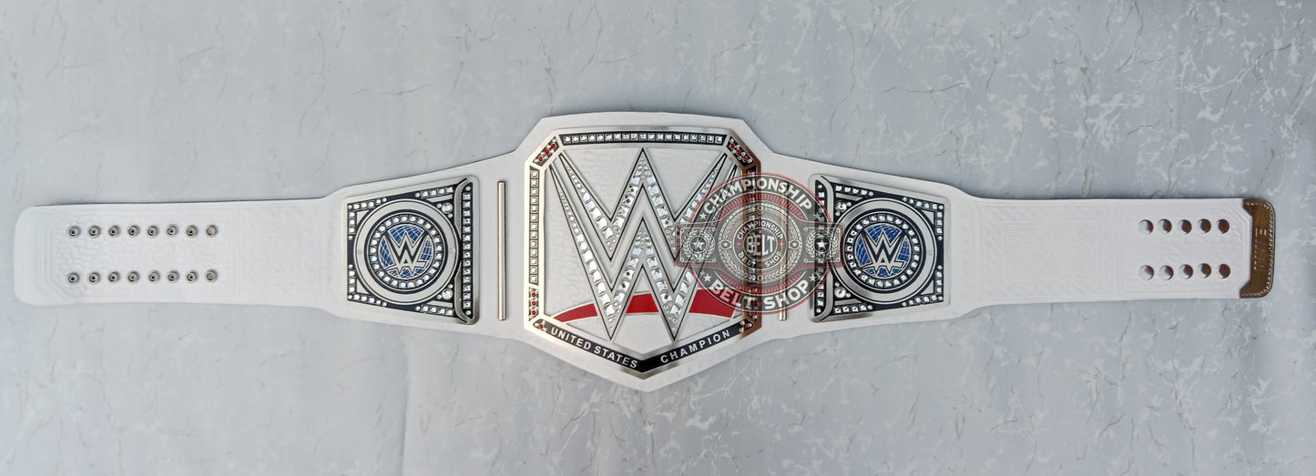 WWE White Strap Universal Championship Title Belt