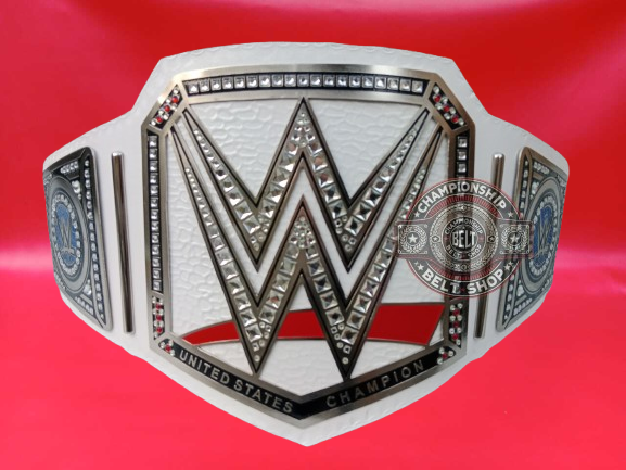 WWE White Strap Universal Championship Title Belt