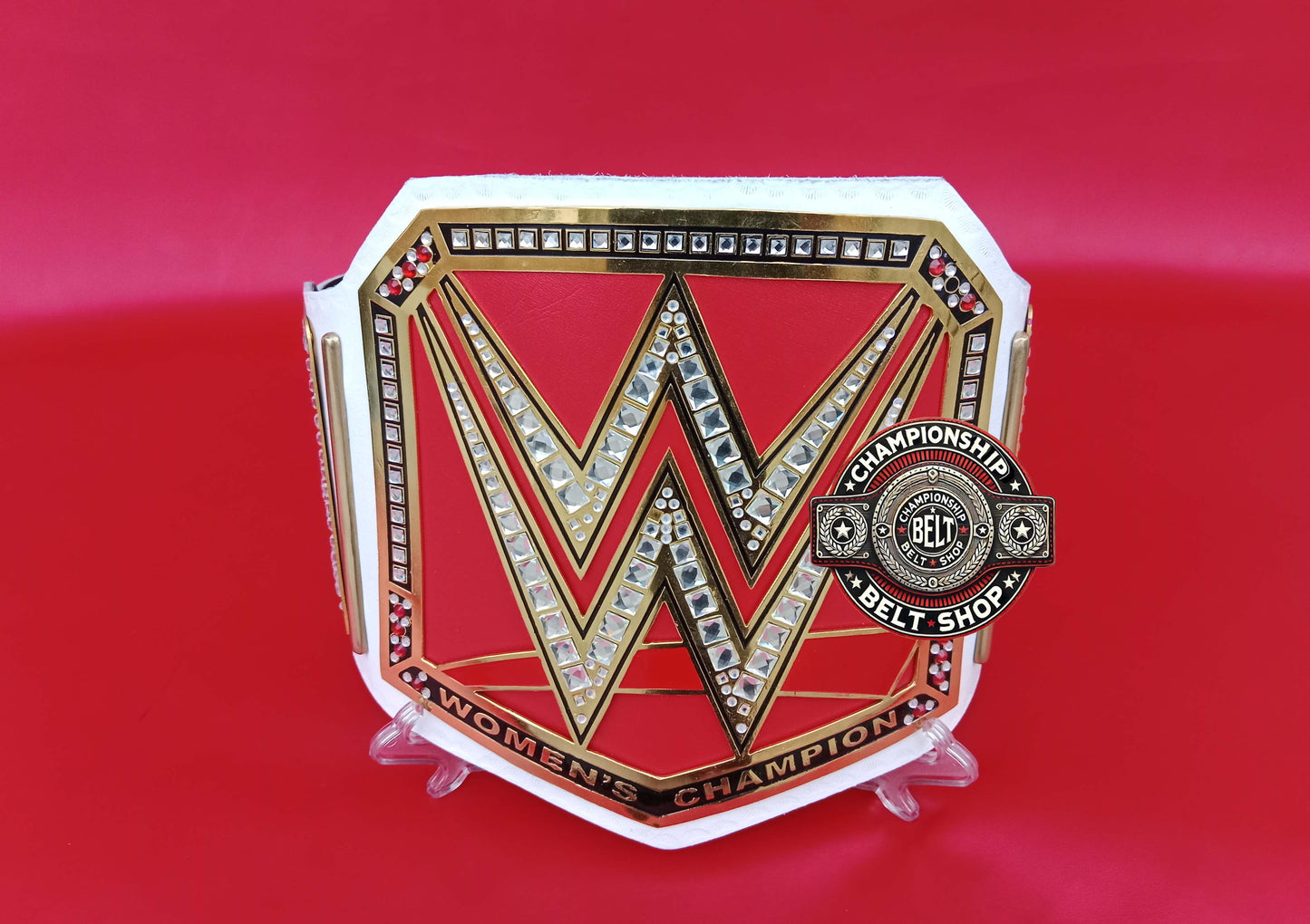 WWE Womens Alexa Bliss White Strap Championship Title Belt