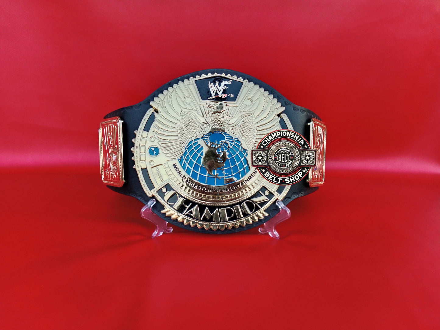 WWF Die Cast Big Eagle Championship Title Belt