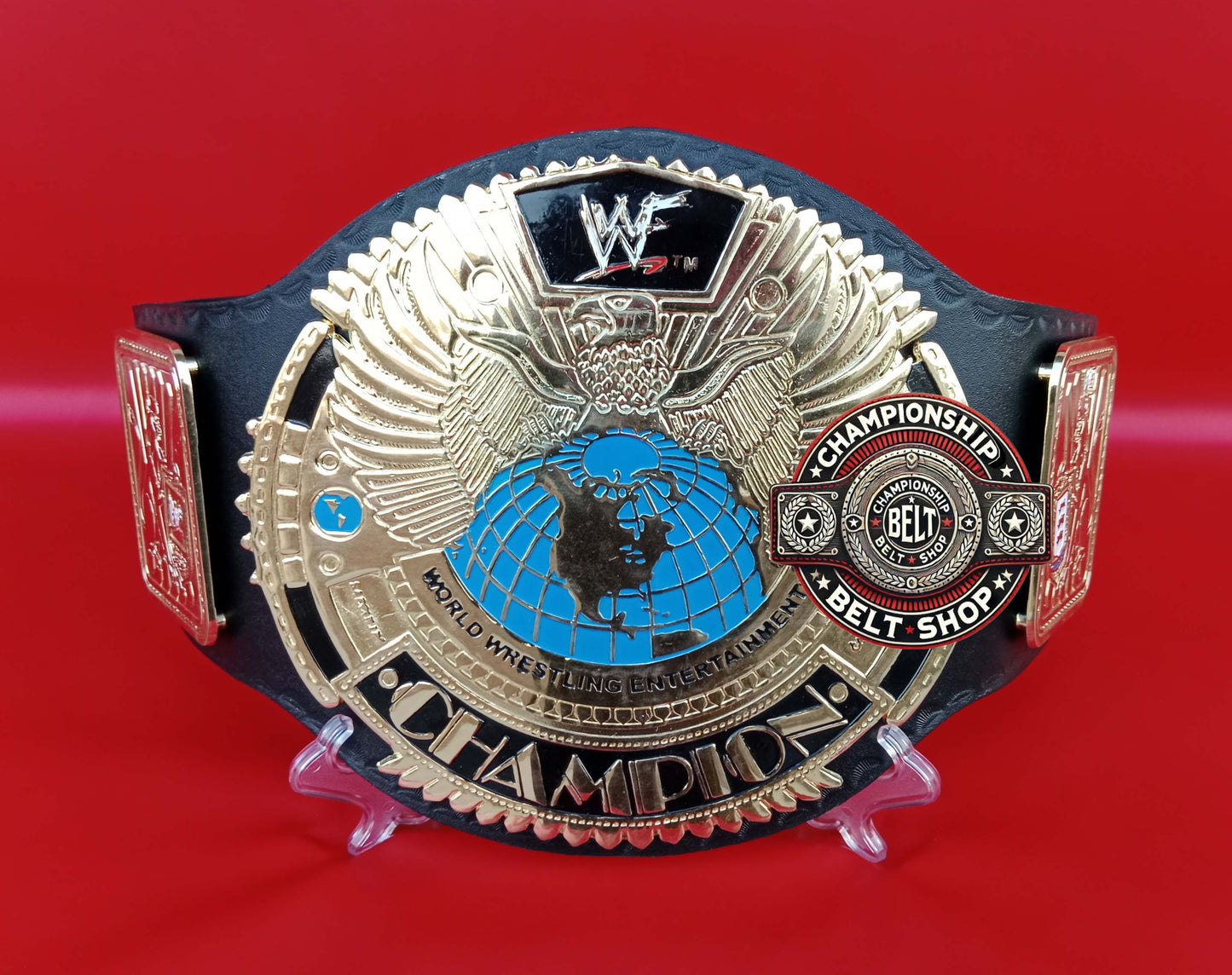 WWF Die Cast Big Eagle Championship Title Belt