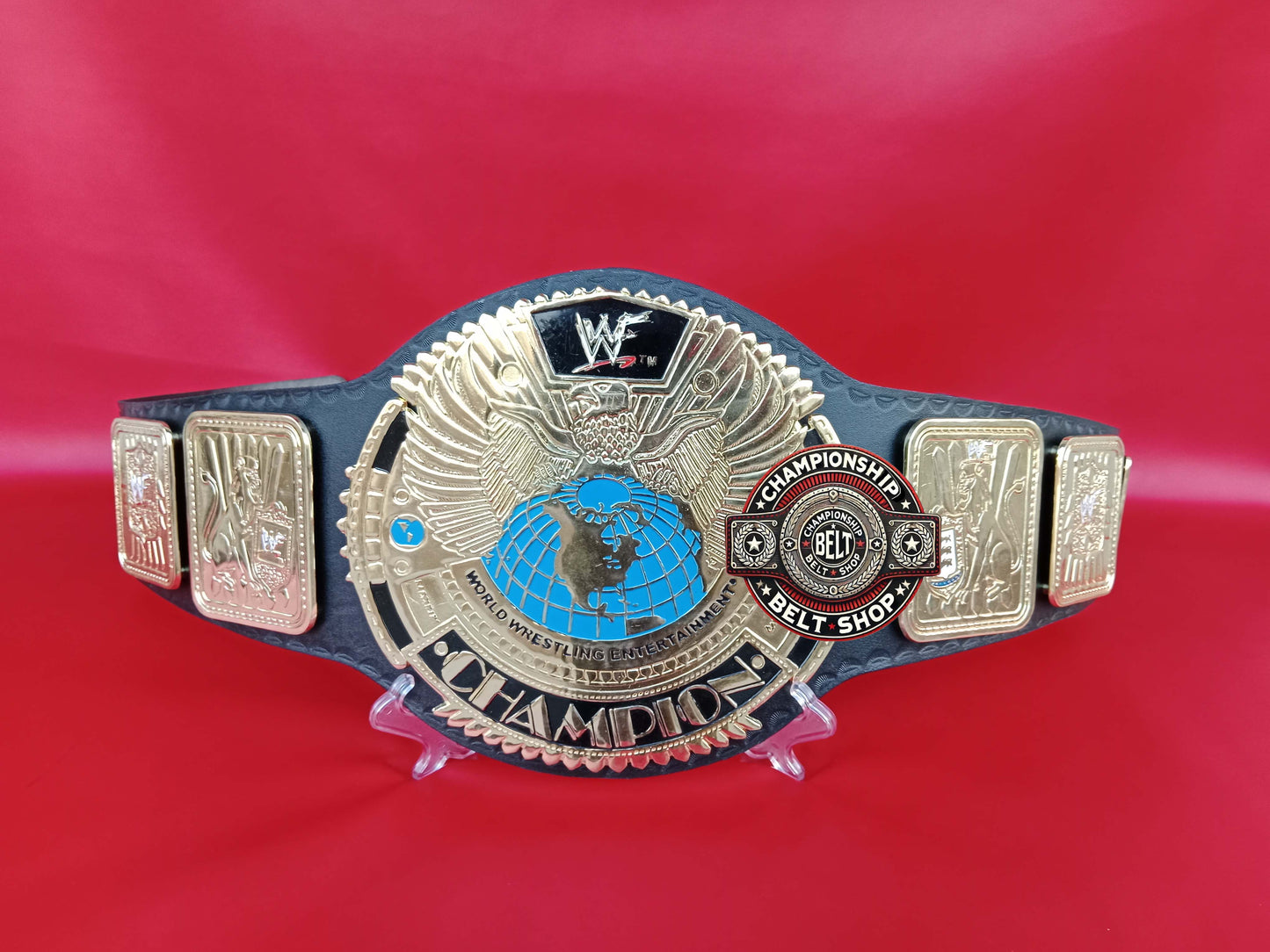 WWF Die Cast Big Eagle Championship Title Belt