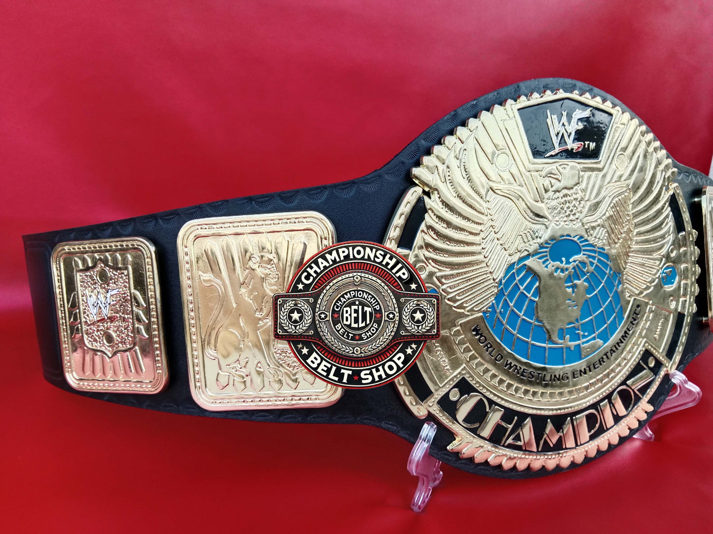WWF Die Cast Big Eagle Championship Title Belt