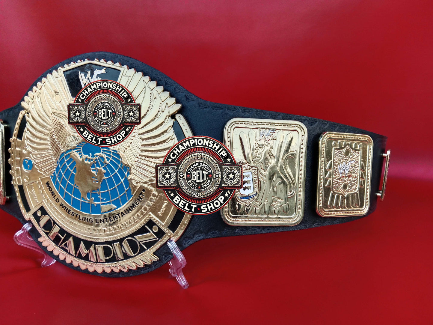 WWF Die Cast Big Eagle Championship Title Belt