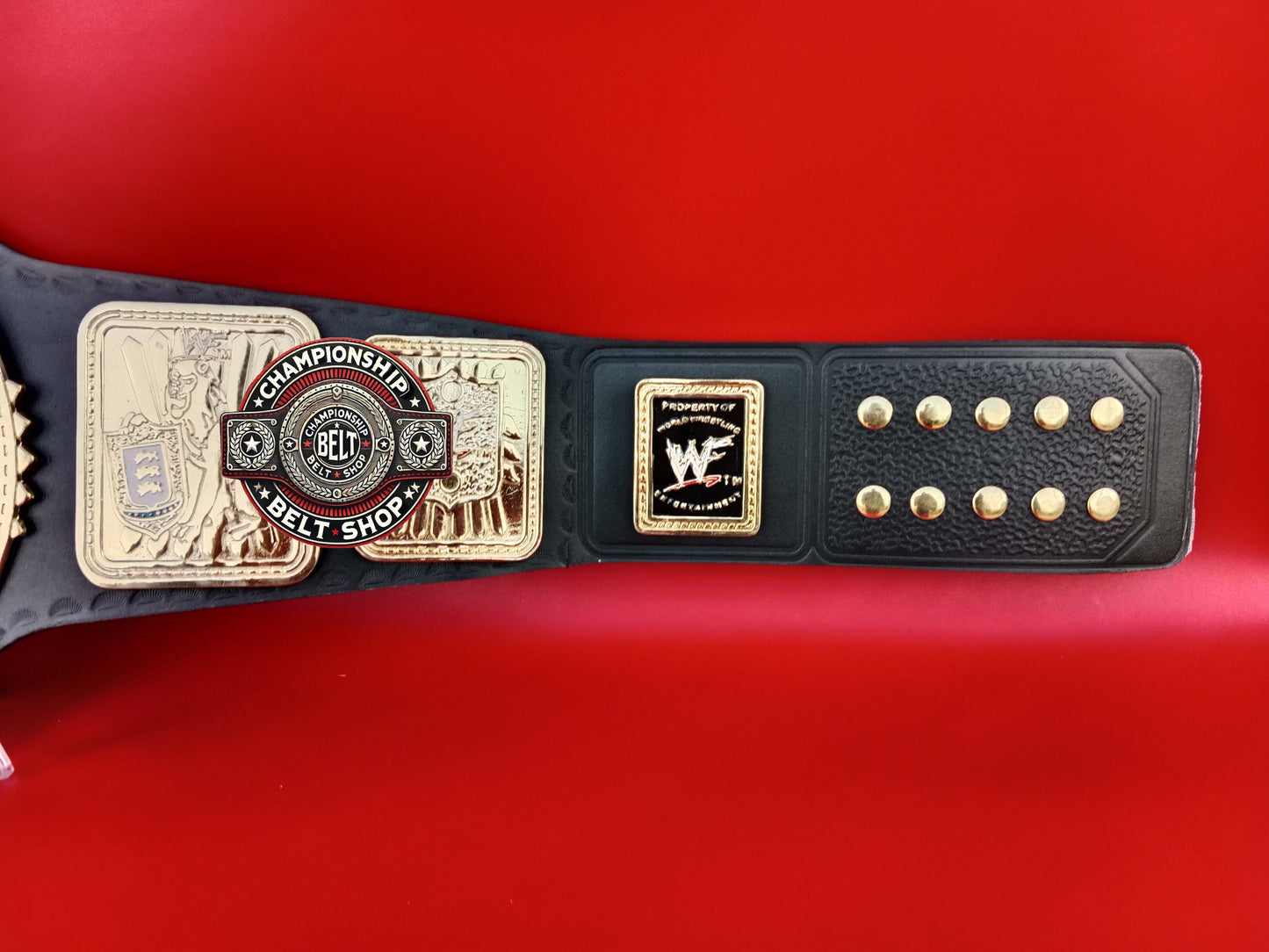 WWF Die Cast Big Eagle Championship Title Belt