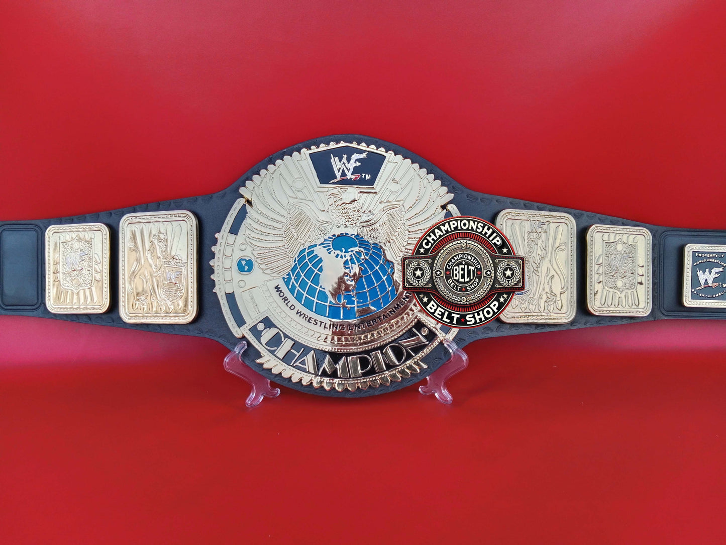 WWF Die Cast Big Eagle Championship Title Belt