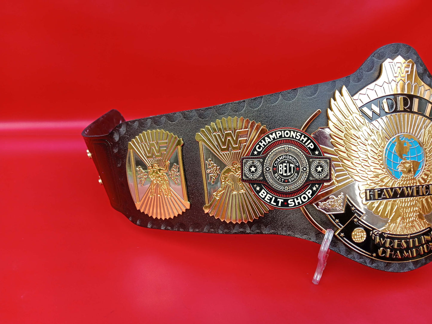 WWF Winged Eagle Championship Wrestling Title Belt