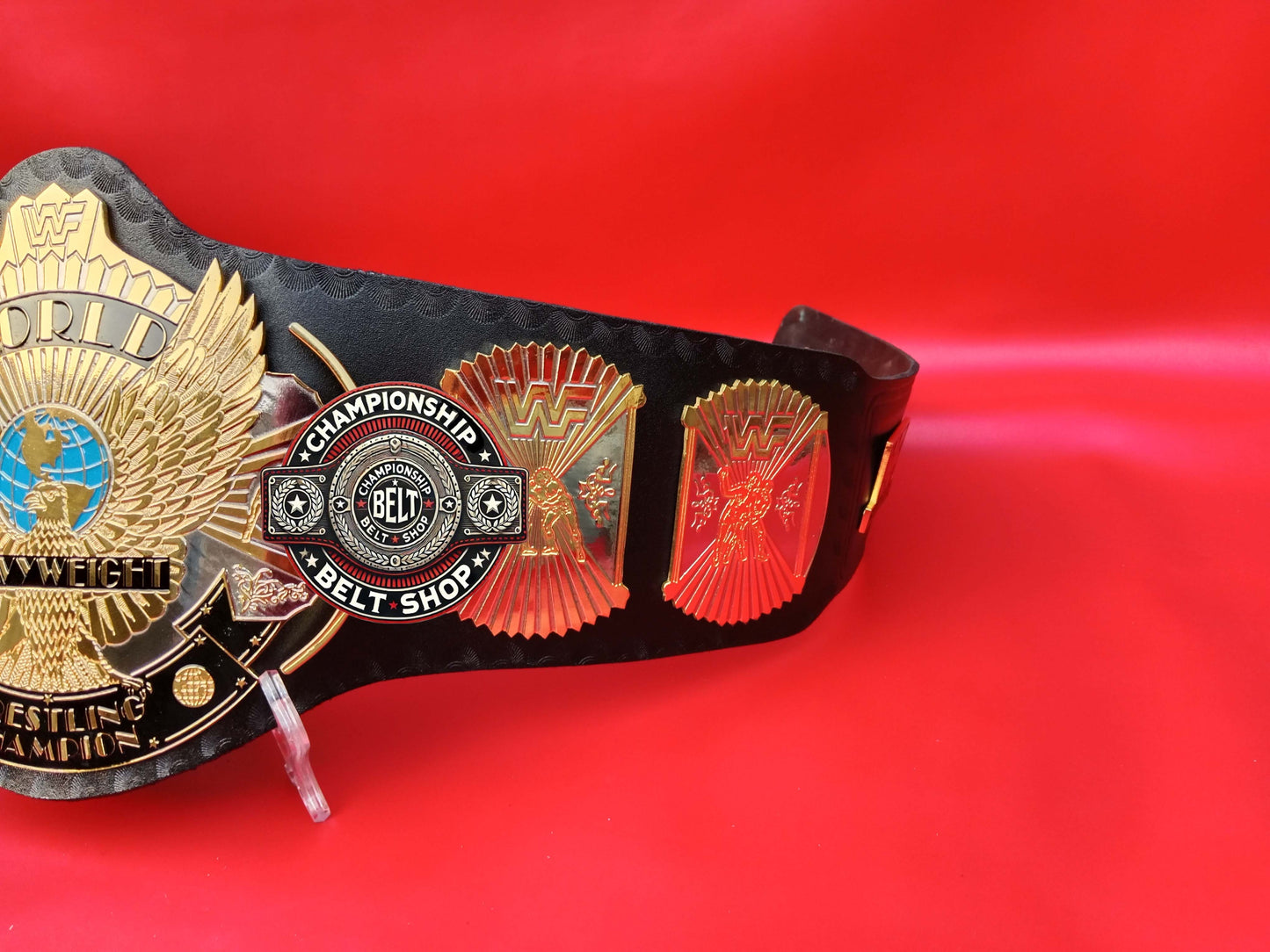 WWF Winged Eagle Championship Wrestling Title Belt