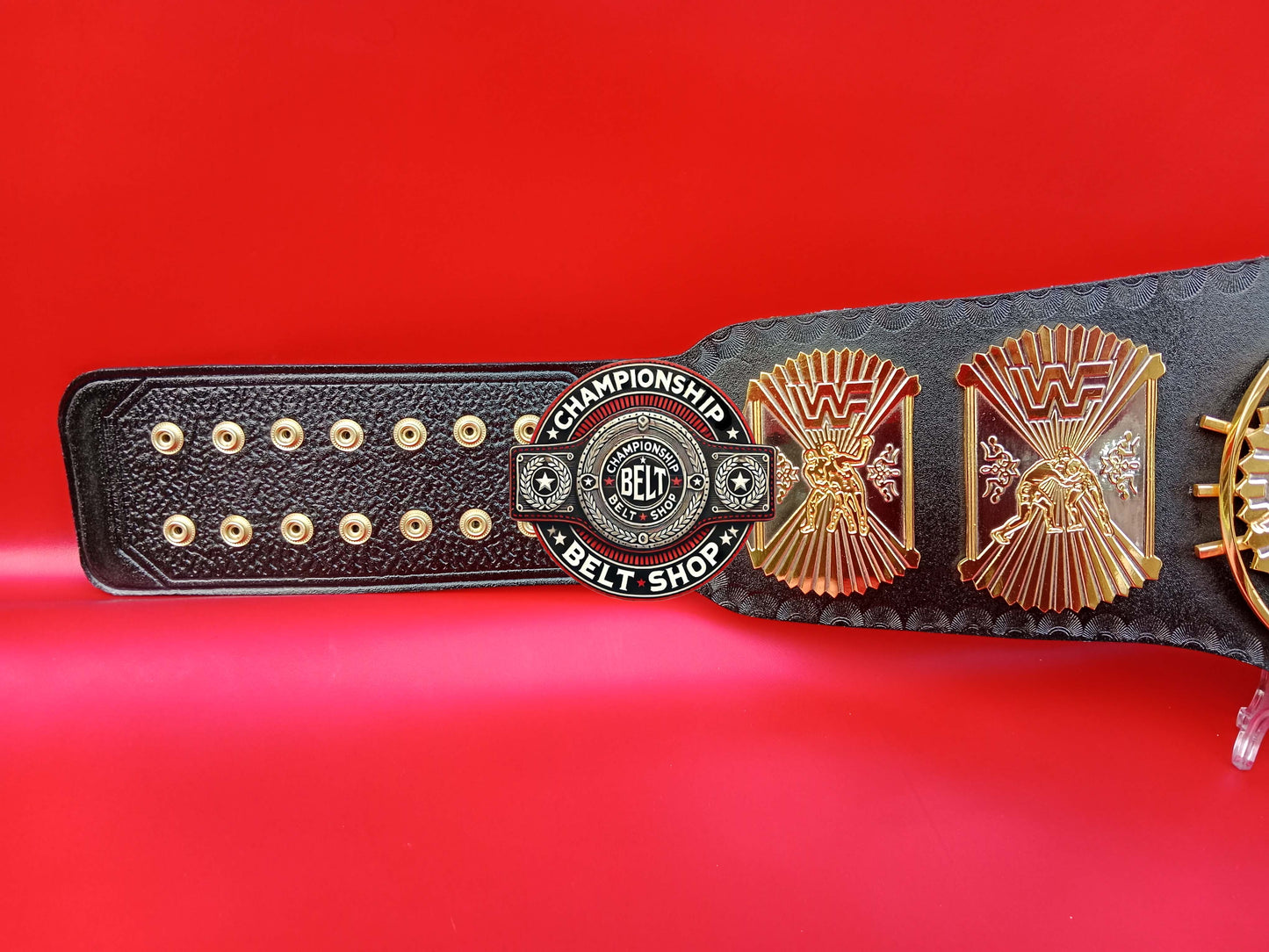WWF Winged Eagle Championship Wrestling Title Belt