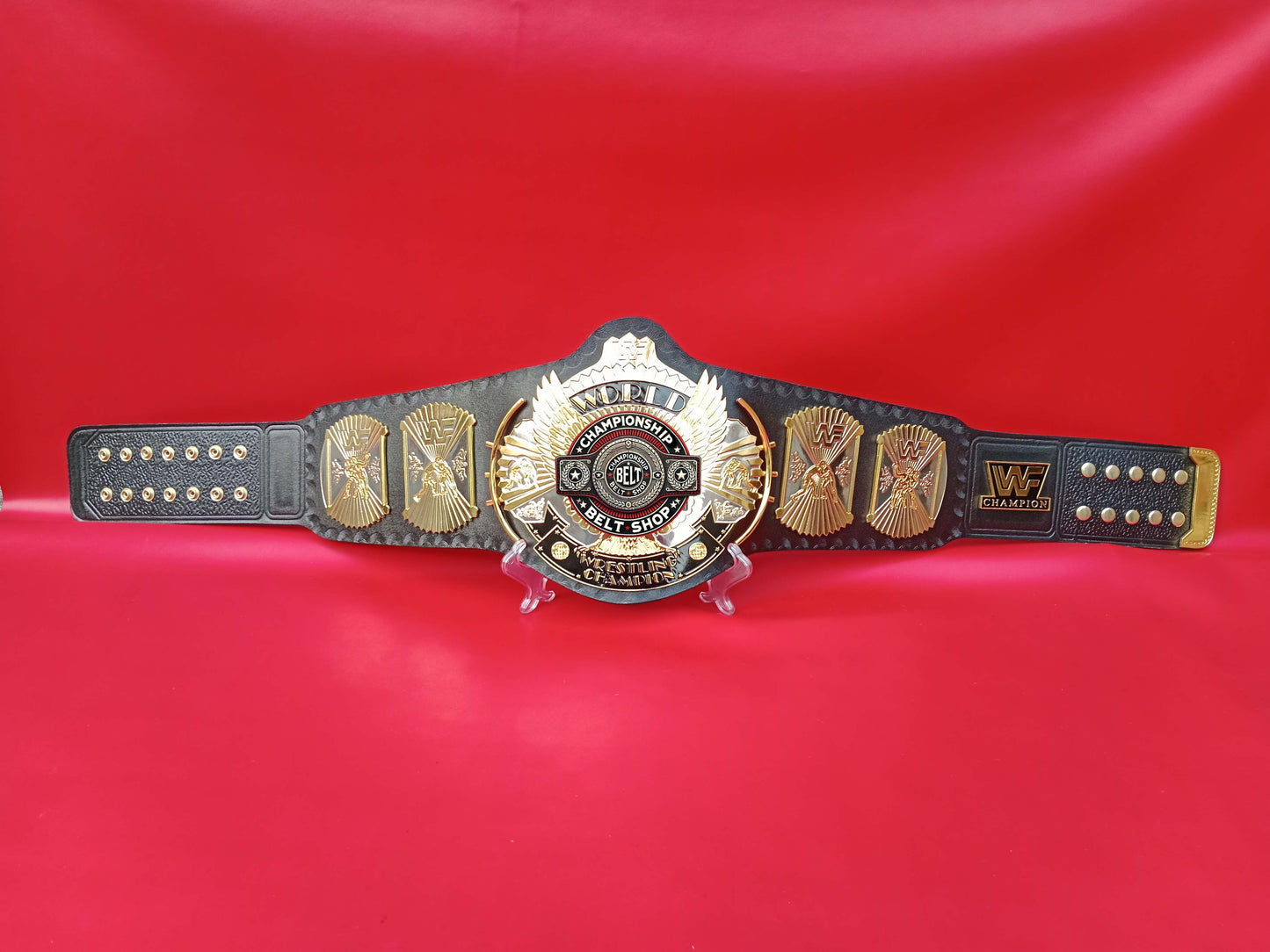 WWF Winged Eagle Championship Wrestling Title Belt