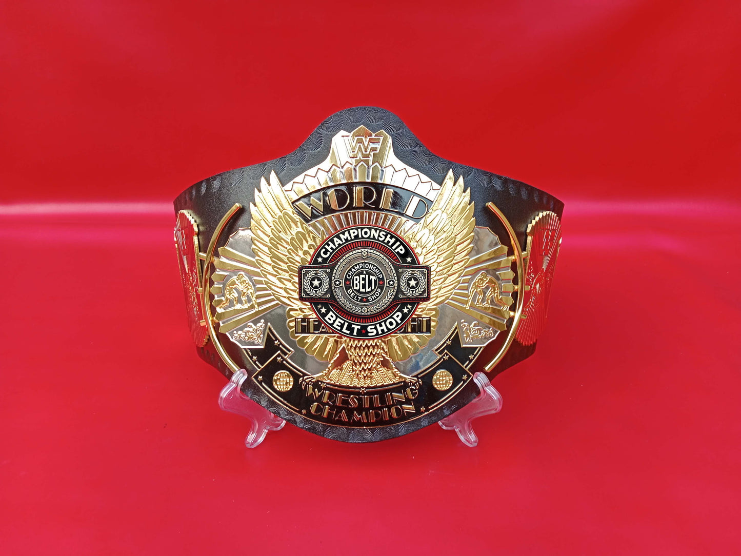WWF Winged Eagle Championship Wrestling Title Belt