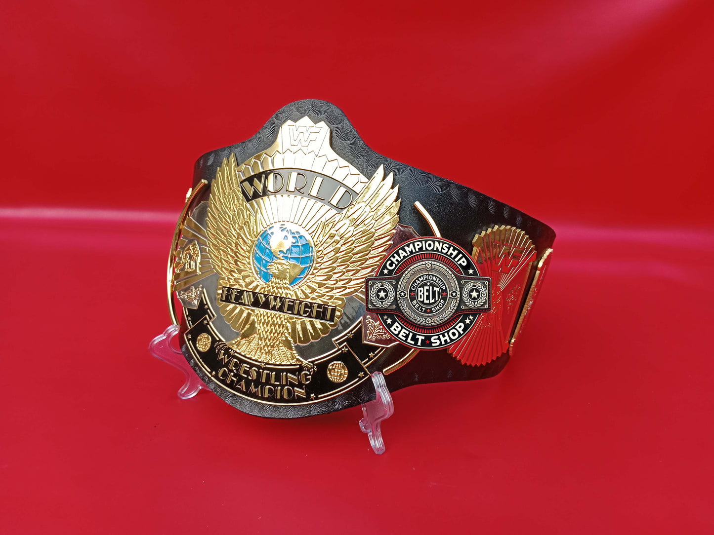 WWF Winged Eagle Championship Wrestling Title Belt