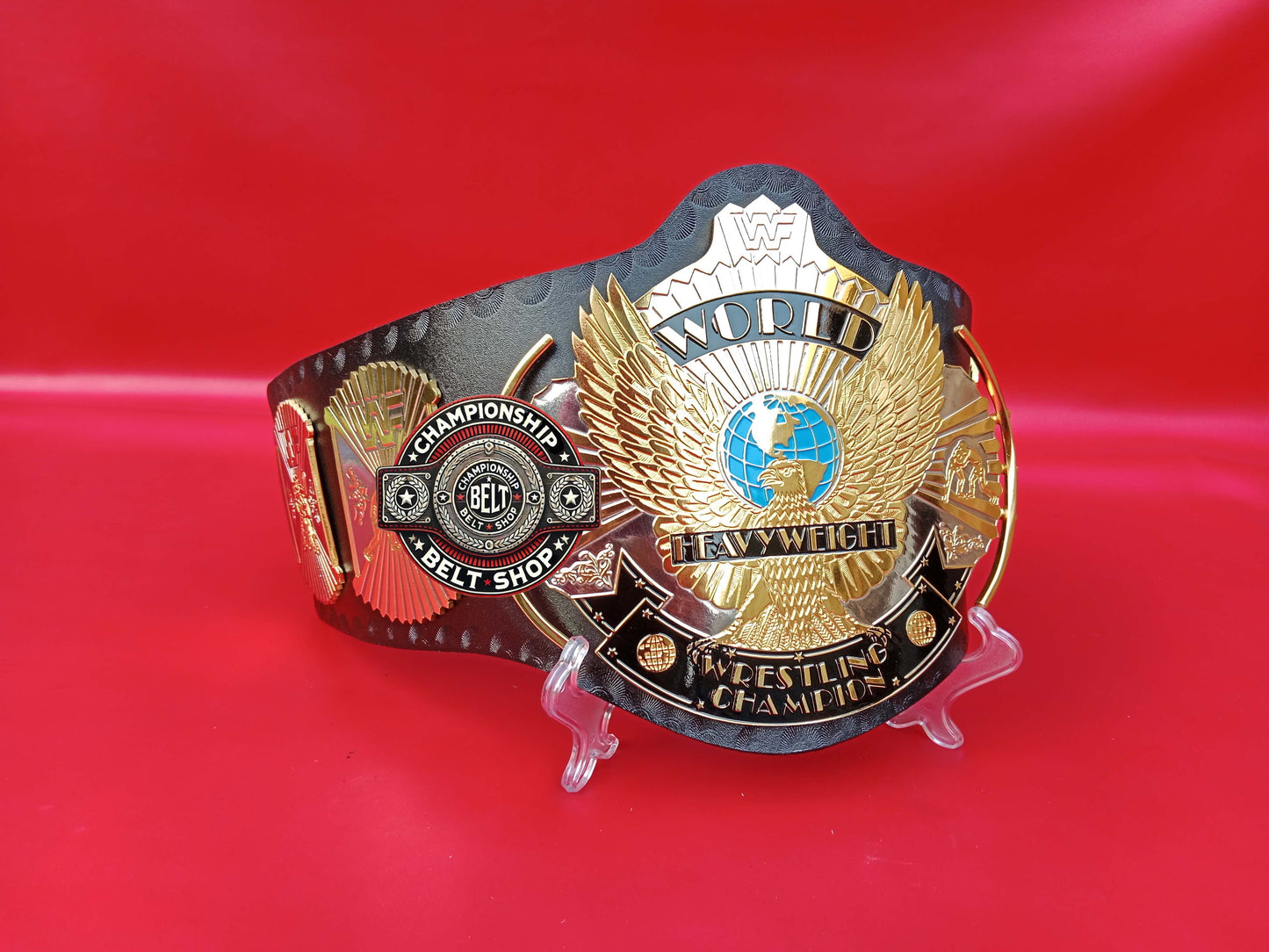 WWF Winged Eagle Championship Wrestling Title Belt