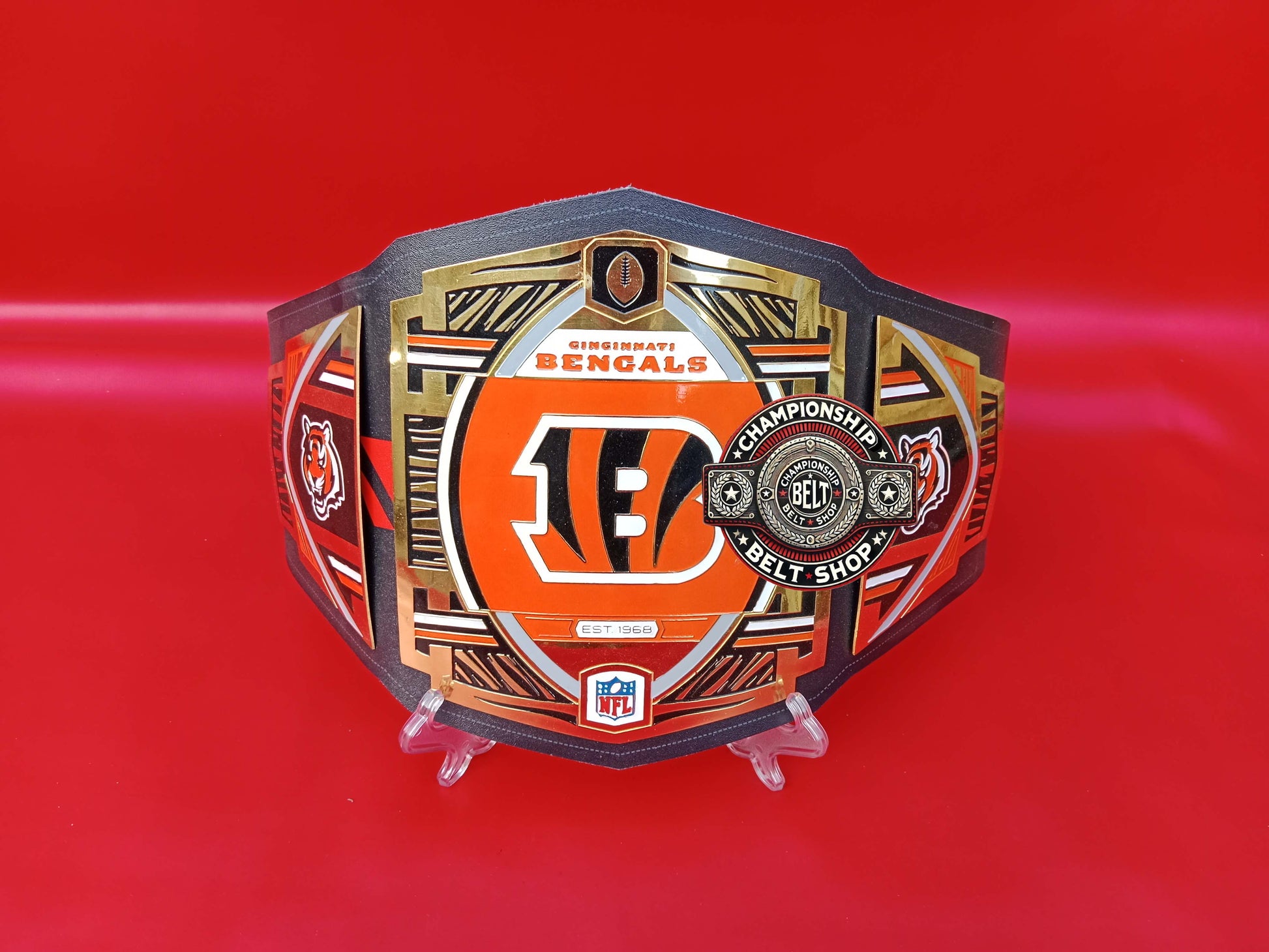 Cincinnati Bengals WWE NFL Championship Title Belt