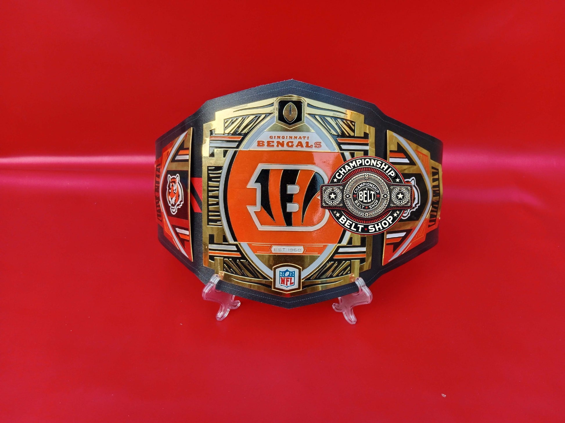 Cincinnati Bengals WWE NFL Championship Title Belt