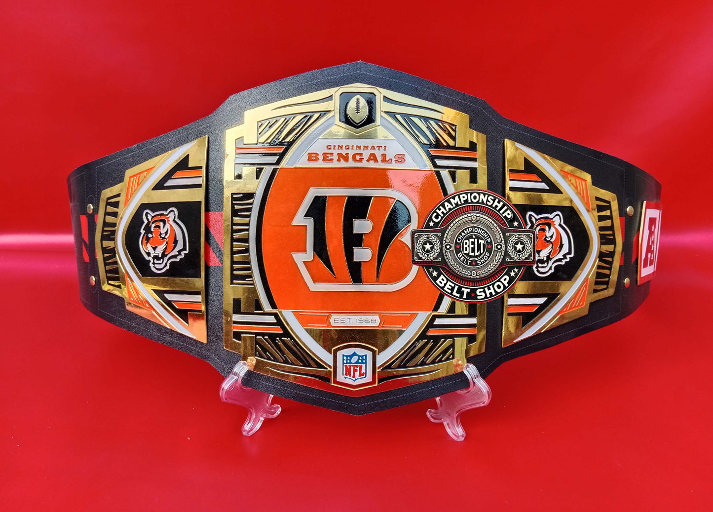 Cincinnati Bengals WWE NFL Championship Title Belt