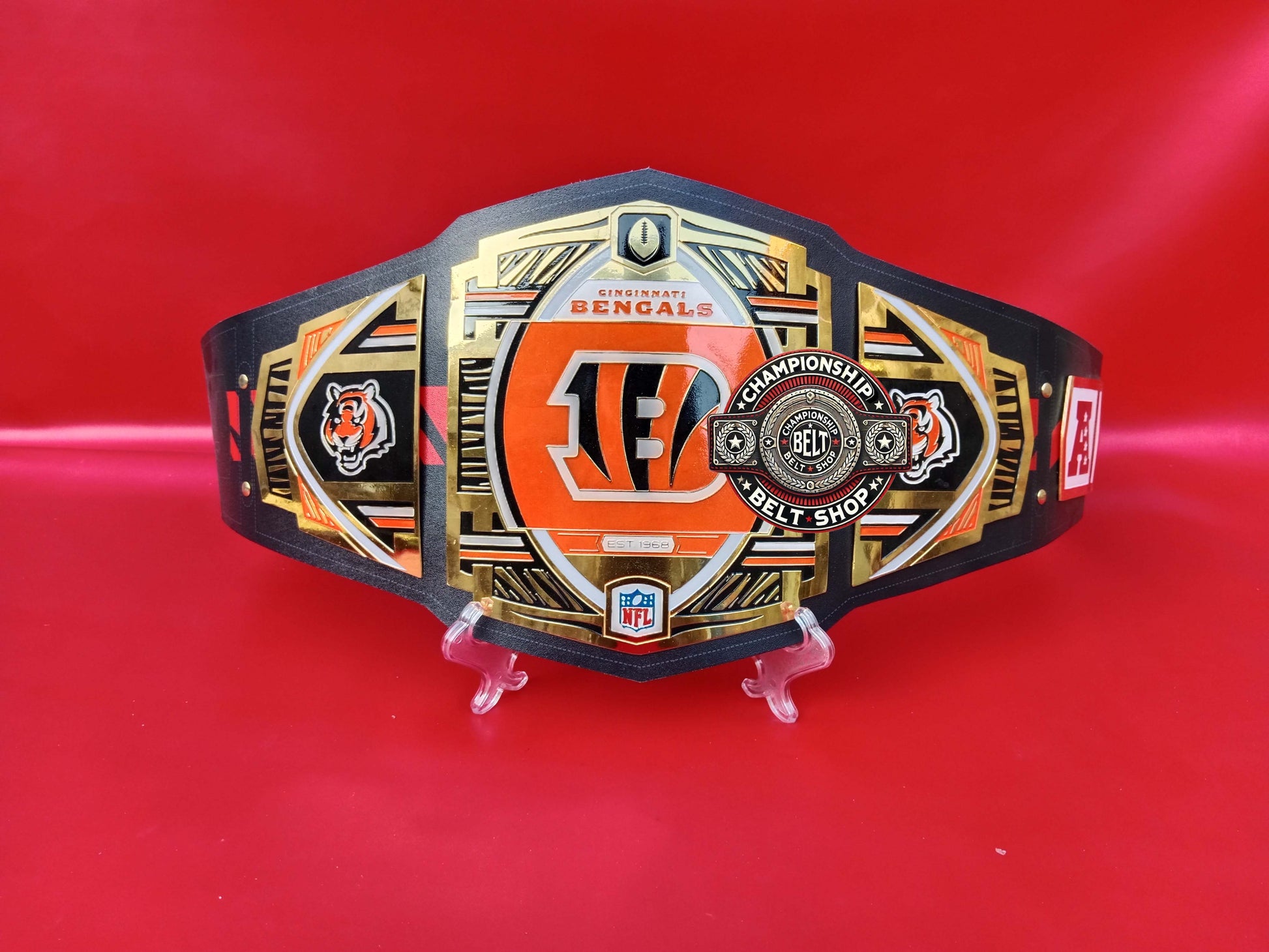 Cincinnati Bengals WWE NFL Championship Title Belt