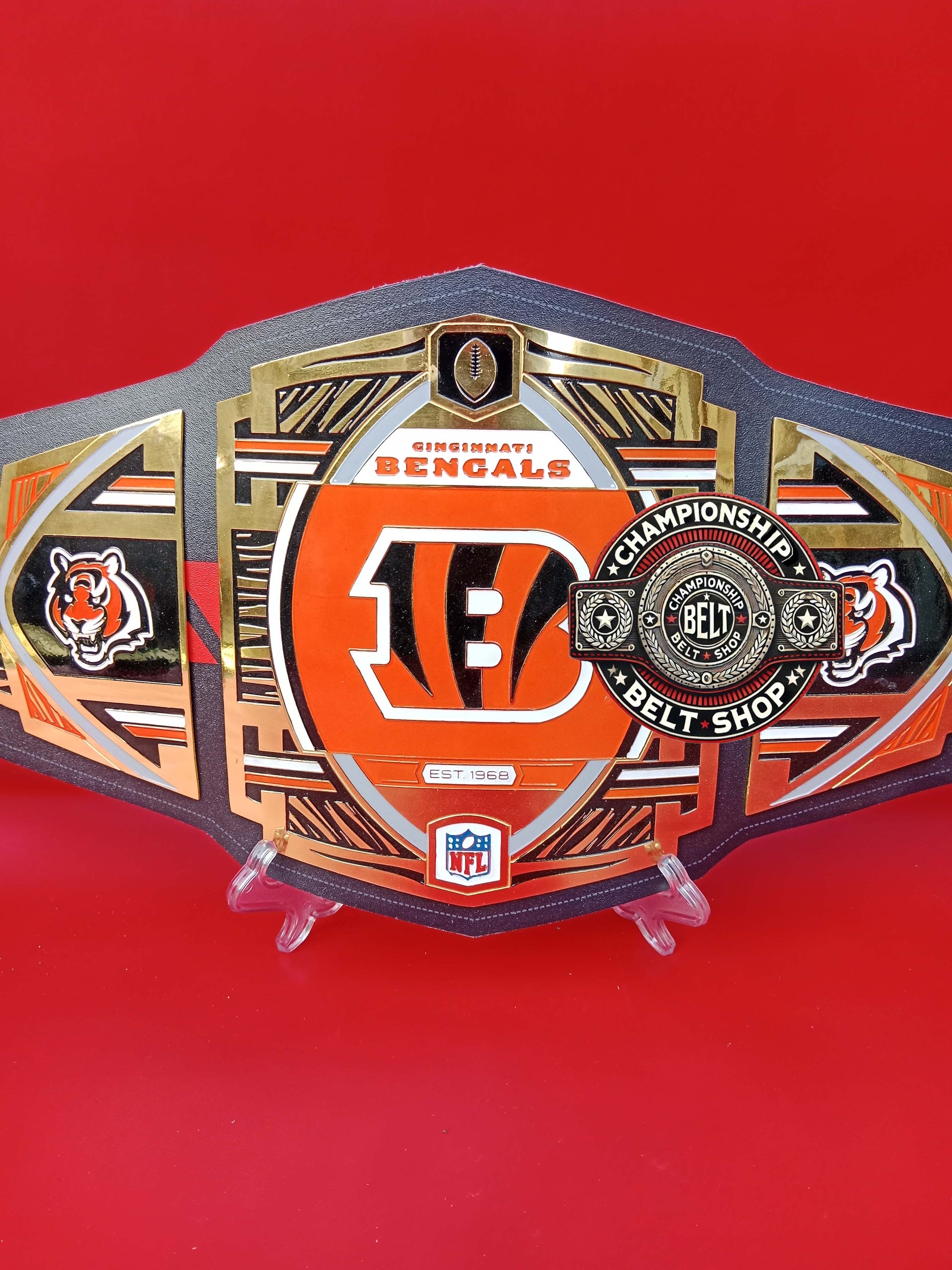 Cincinnati Bengals WWE NFL Championship Title Belt