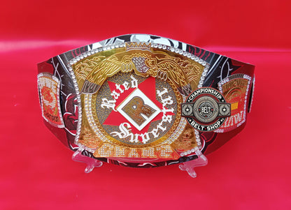 Rated R Spinner Championship Title Belt