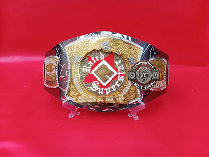 Rated R Spinner Championship Title Belt