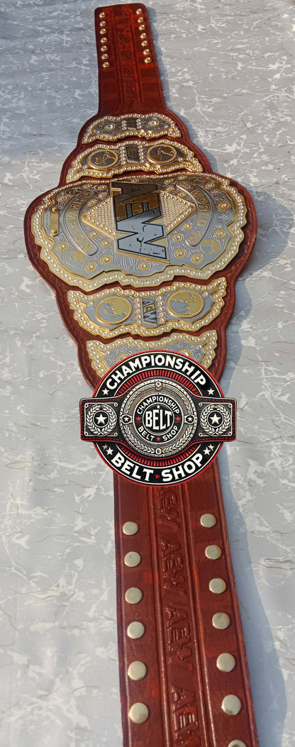 AEW Brown Heavyweight Championship Title Belt