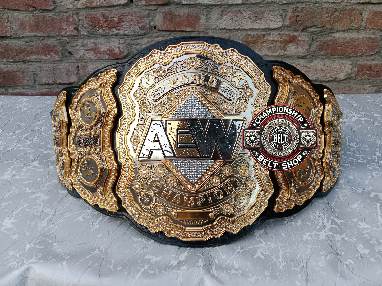 AEW CNC Heavyweight Championship Title Belt