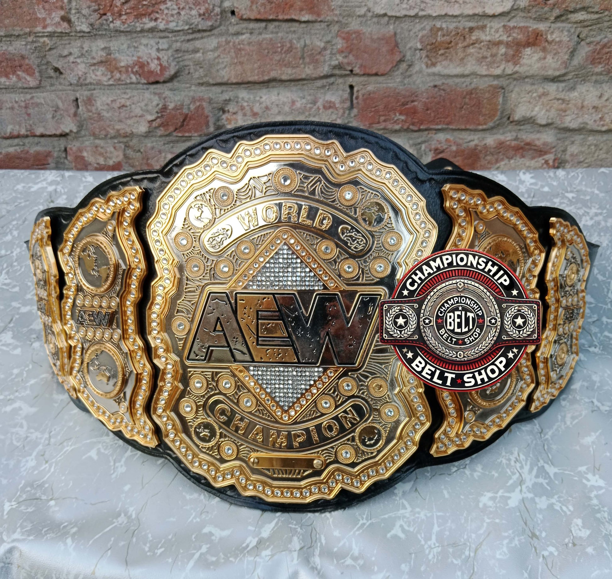 AEW CNC Heavyweight Championship Title Belt
