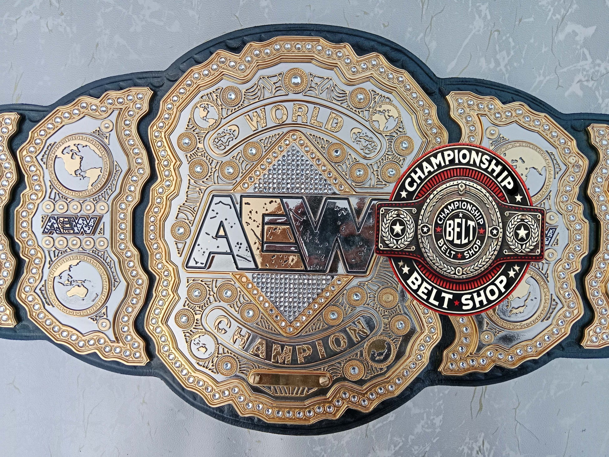 AEW CNC Heavyweight Championship Title Belt