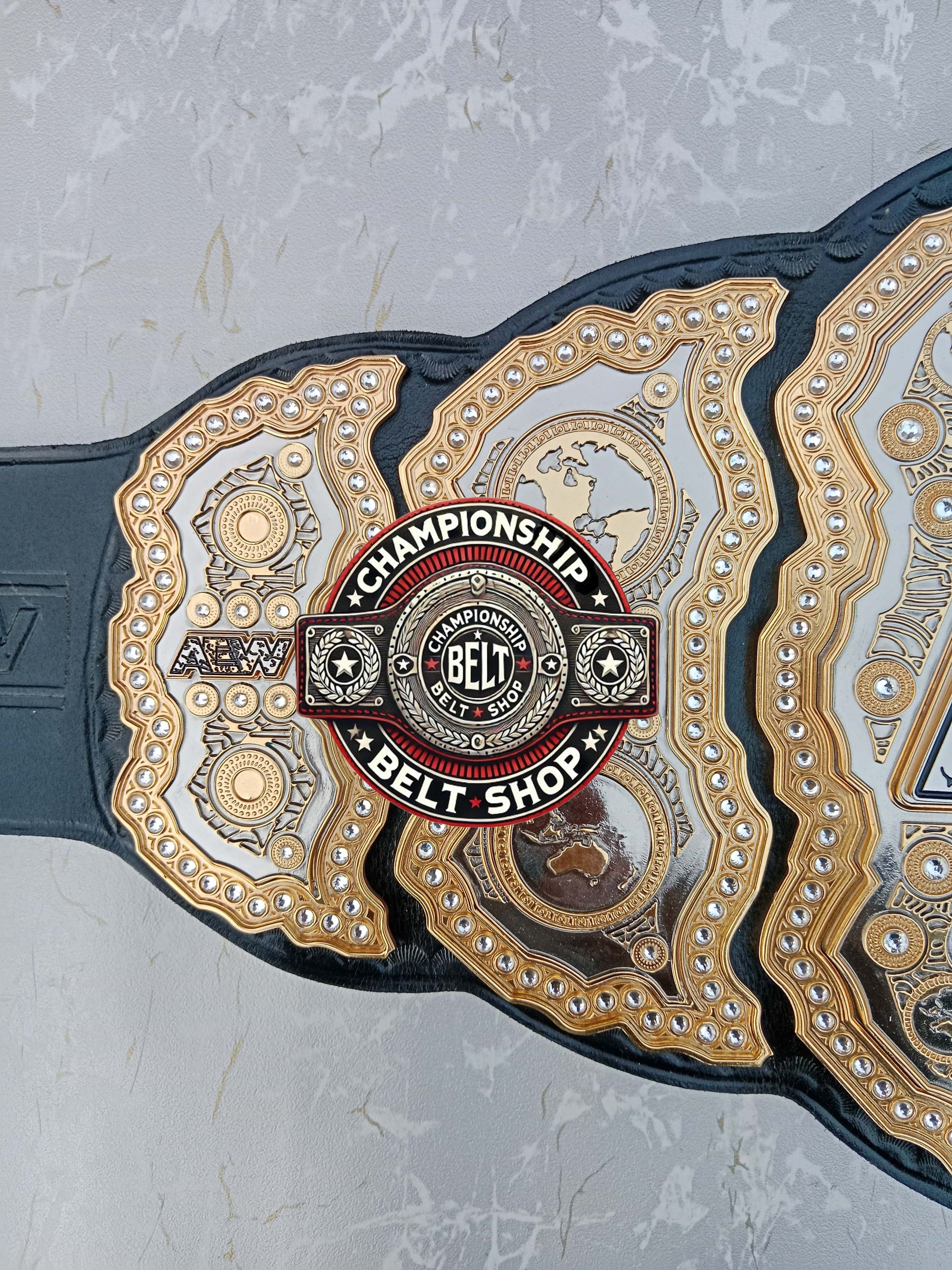 AEW CNC Heavyweight Championship Title Belt
