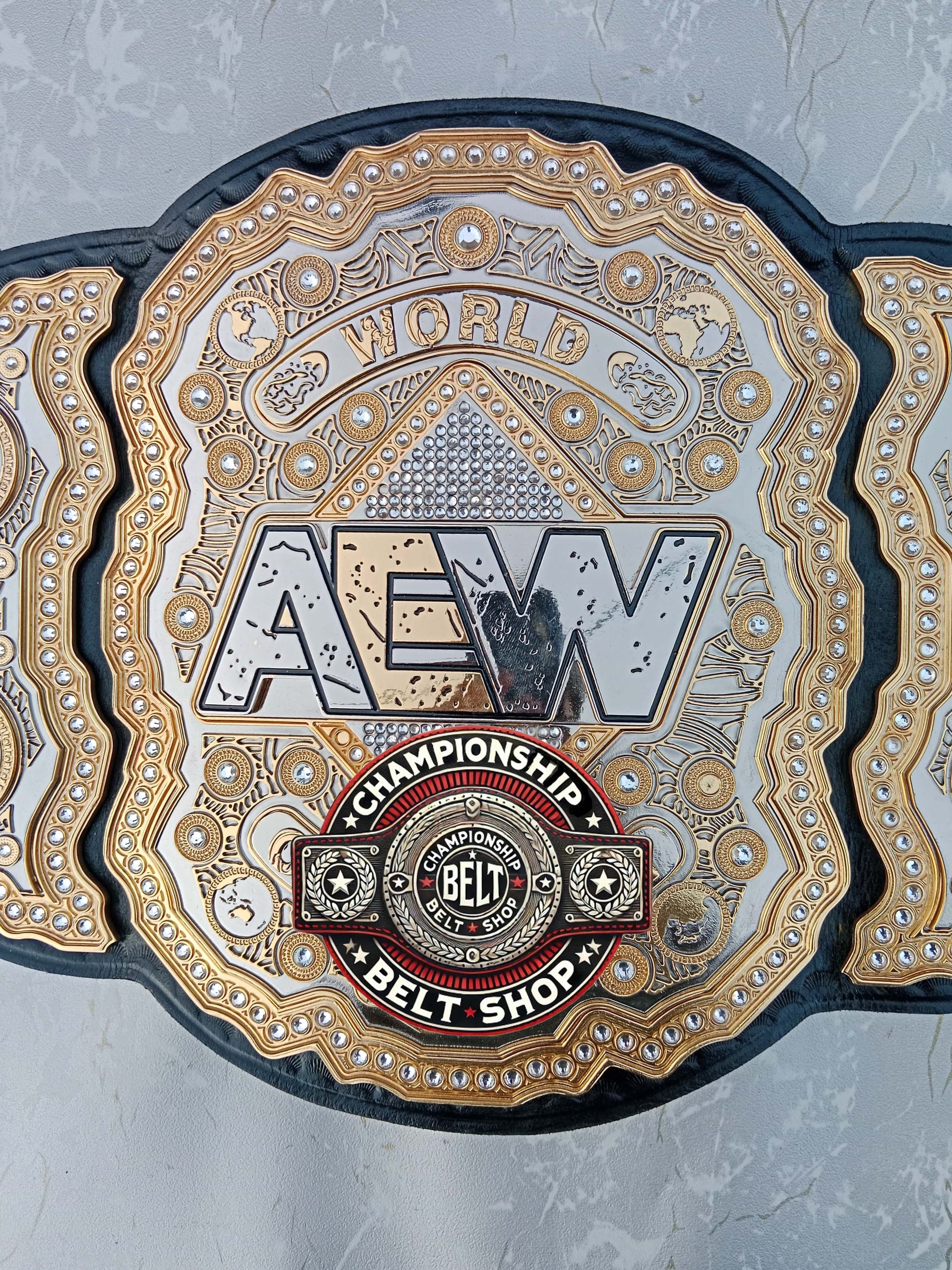 AEW CNC Heavyweight Championship Title Belt
