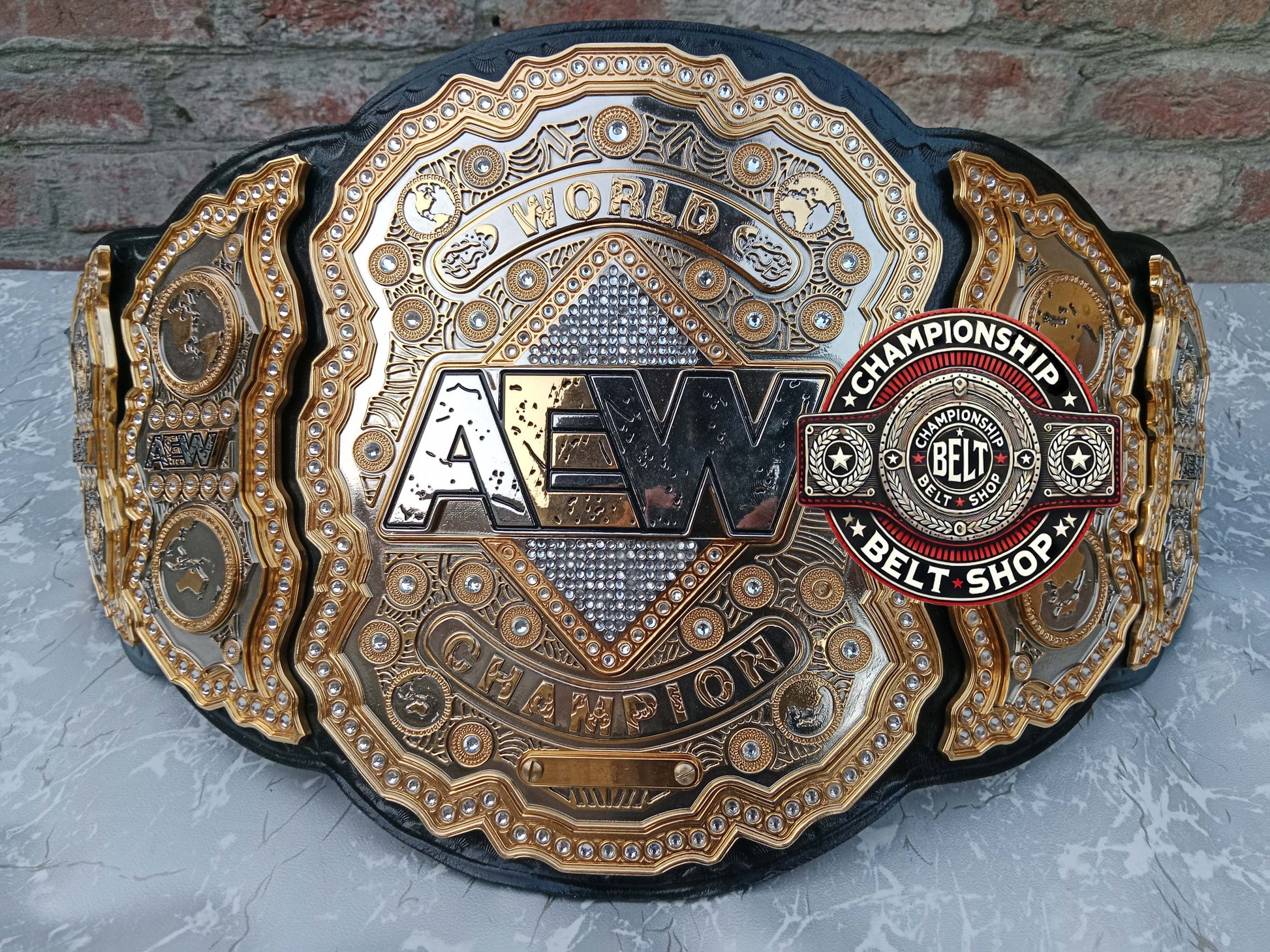 AEW CNC Heavyweight Championship Title Belt