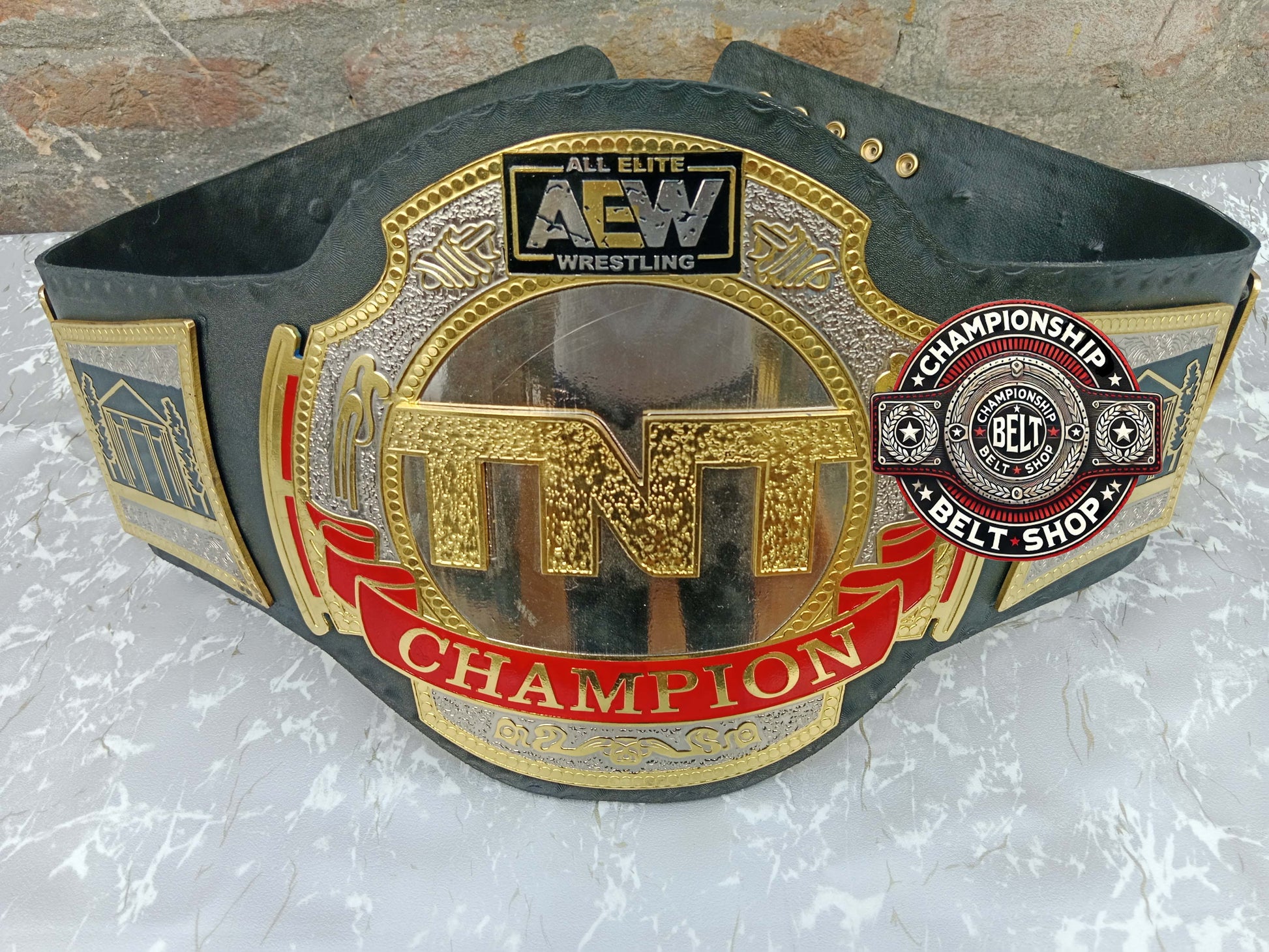 AEW TNT Championship Title Belt