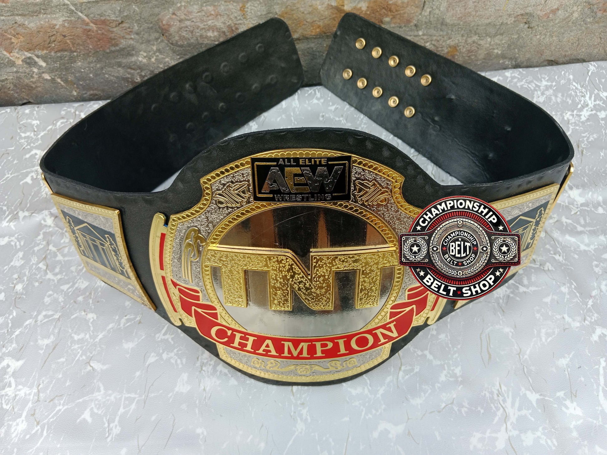 AEW TNT Championship Title Belt