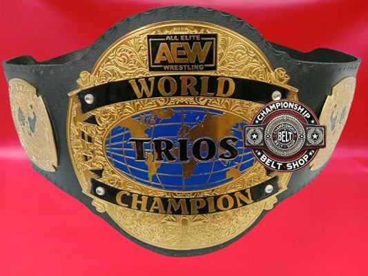 AEW Trios Championship Title Belt