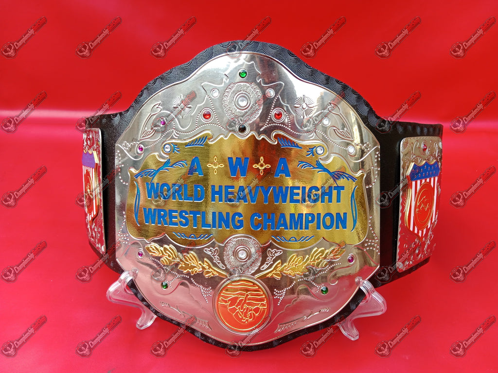 AWA Heavyweight Championship Title Belt