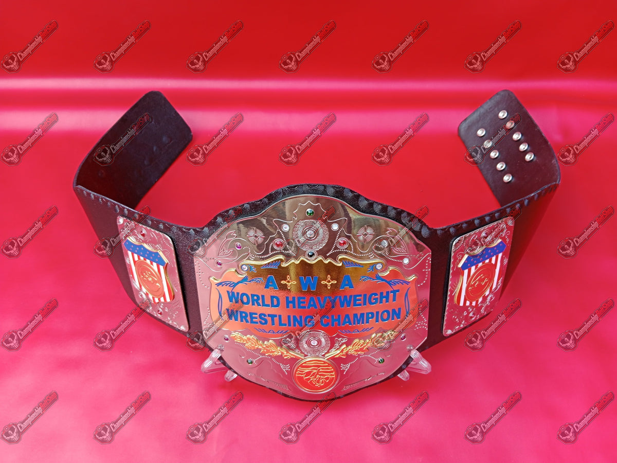 AWA Heavyweight Championship Title Belt