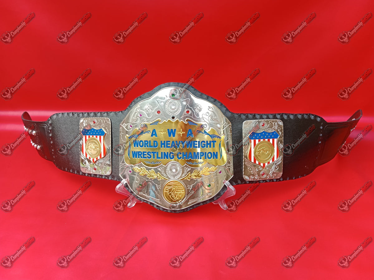 AWA Heavyweight Championship Title Belt