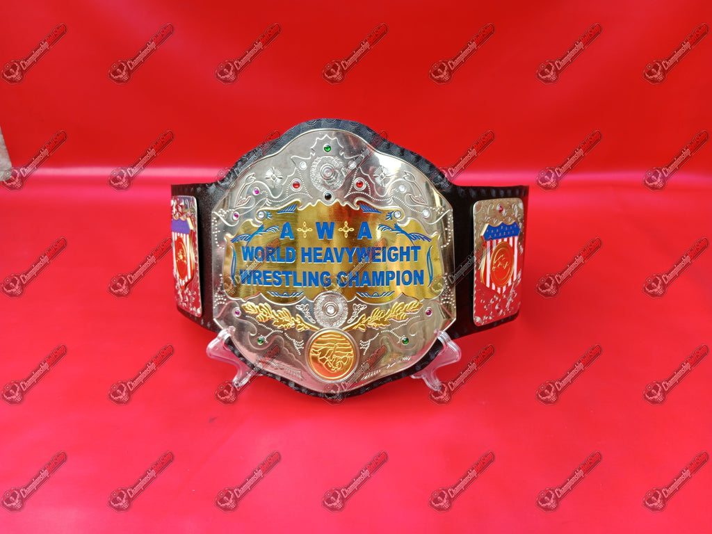 AWA Heavyweight Championship Title Belt