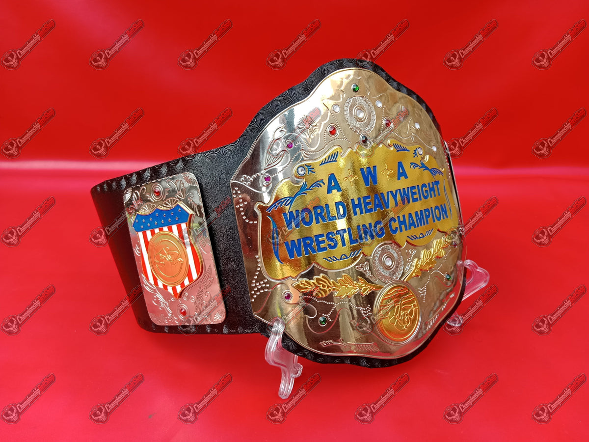 AWA Heavyweight Championship Title Belt