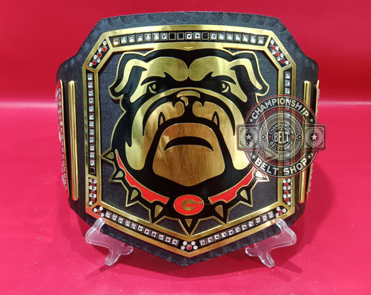 Georgia Bulldog Championship Title Belt
