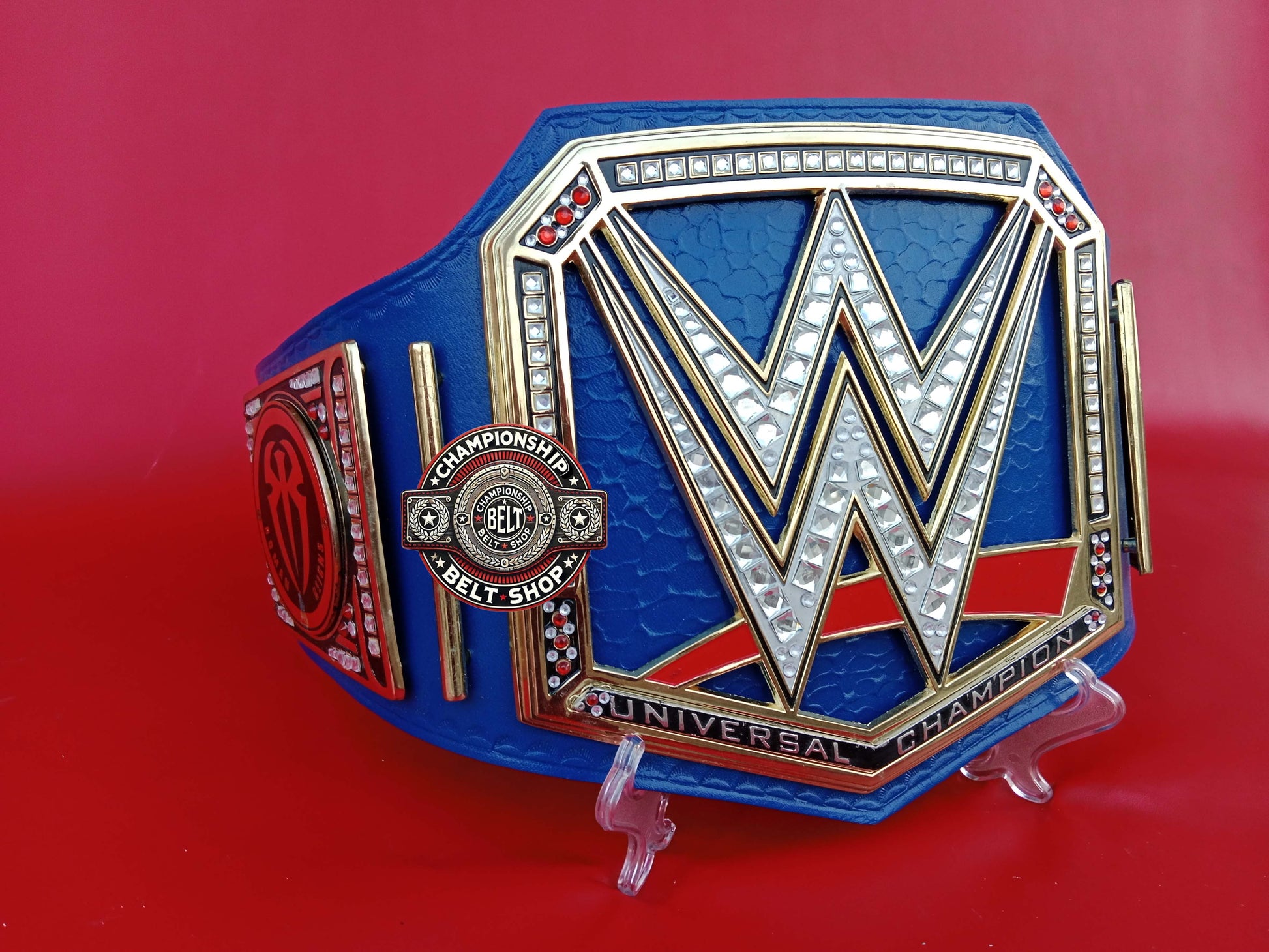 WWE Blue Universal Die Cast Championship Title Belt