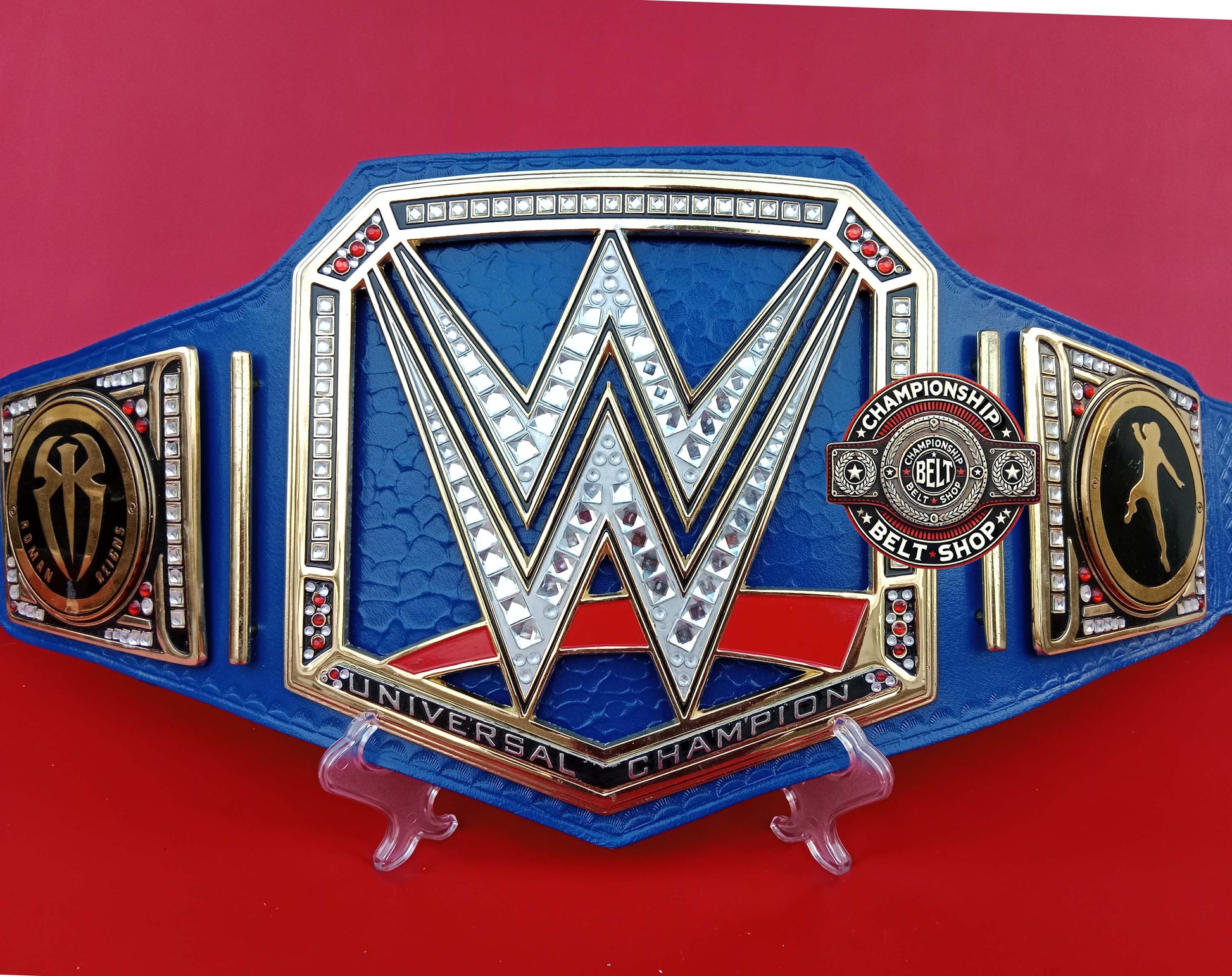 WWE Blue Universal Die Cast Championship Title Belt