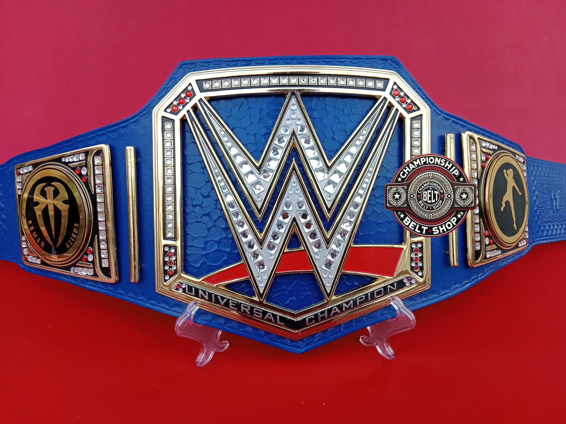 WWE Blue Universal Die Cast Championship Title Belt