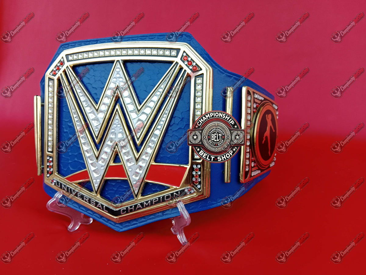 WWE Blue Universal Die Cast Championship Title Belt