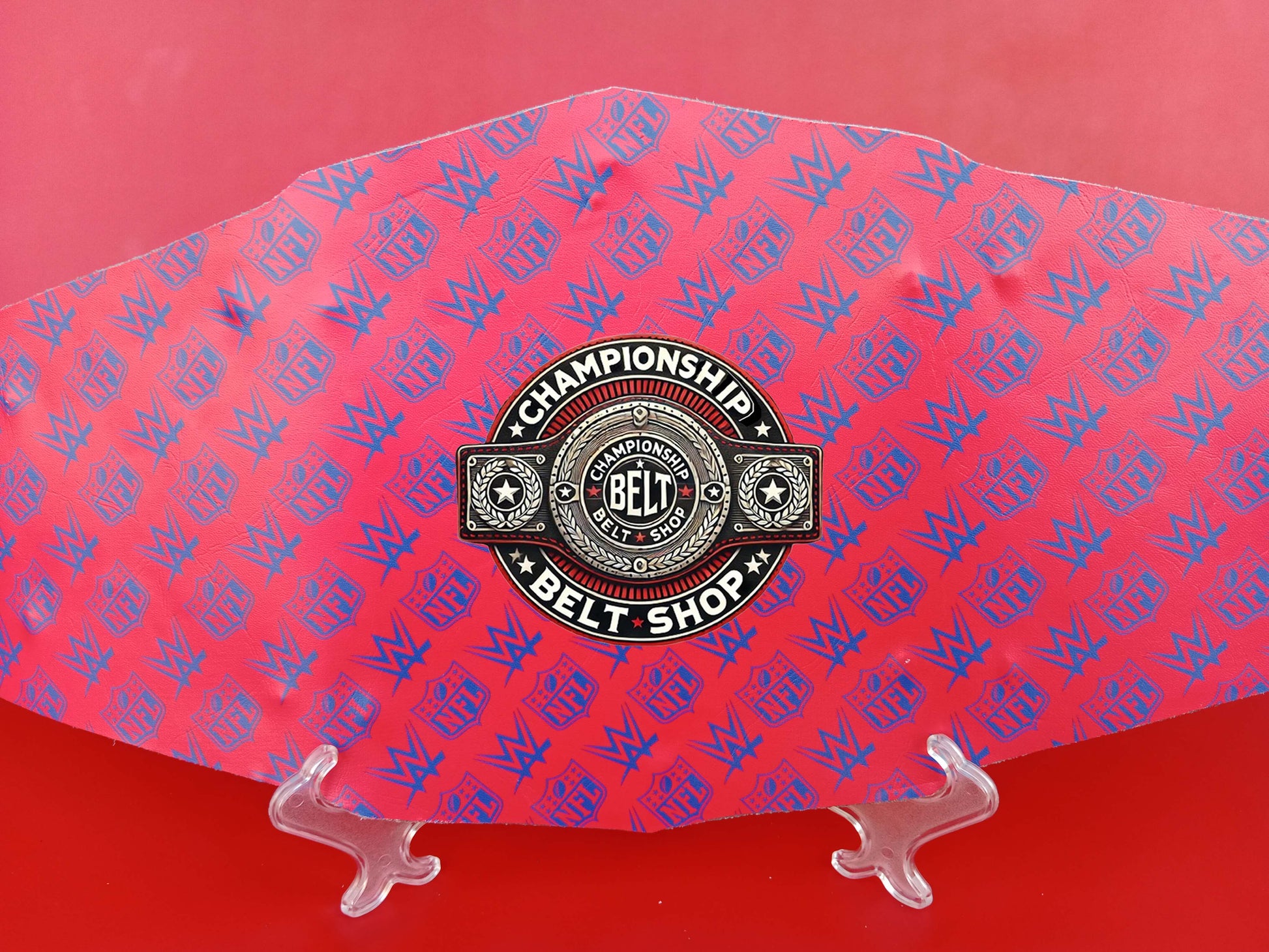 Buffalo Bills NFL WWE Championship Title Belt