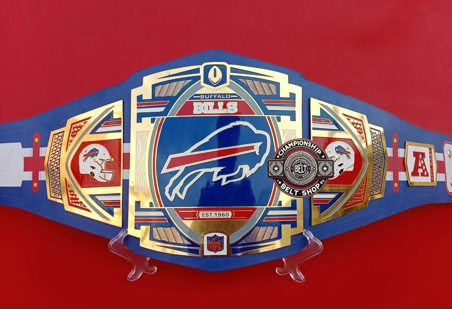 Buffalo Bills NFL WWE Championship Title Belt