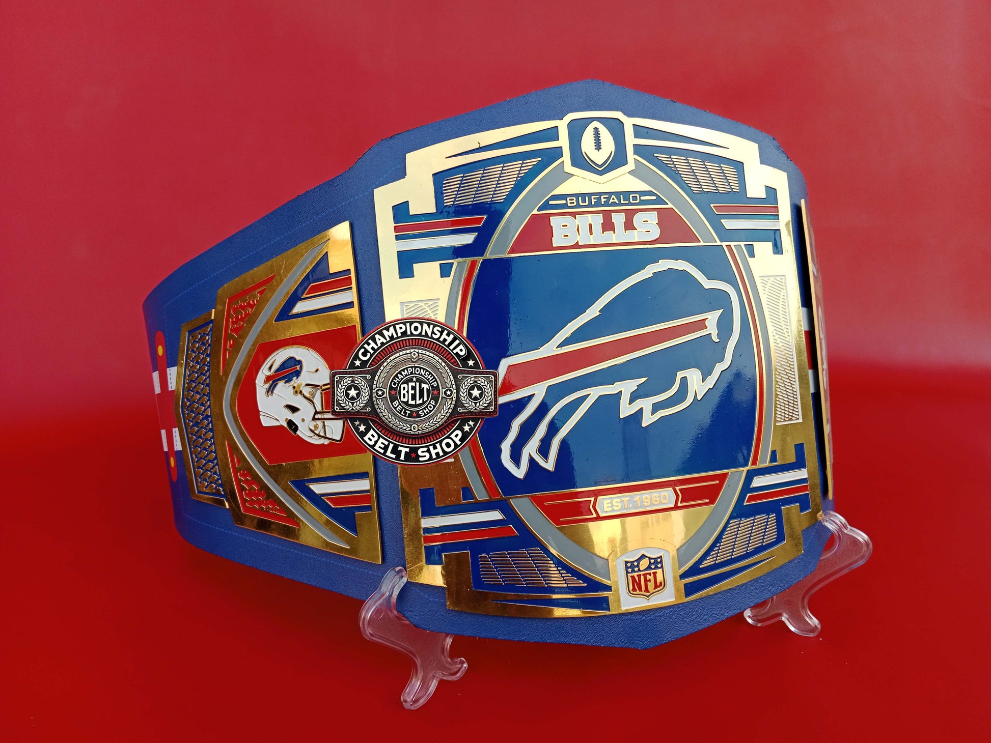 Buffalo Bills NFL WWE Championship Title Belt