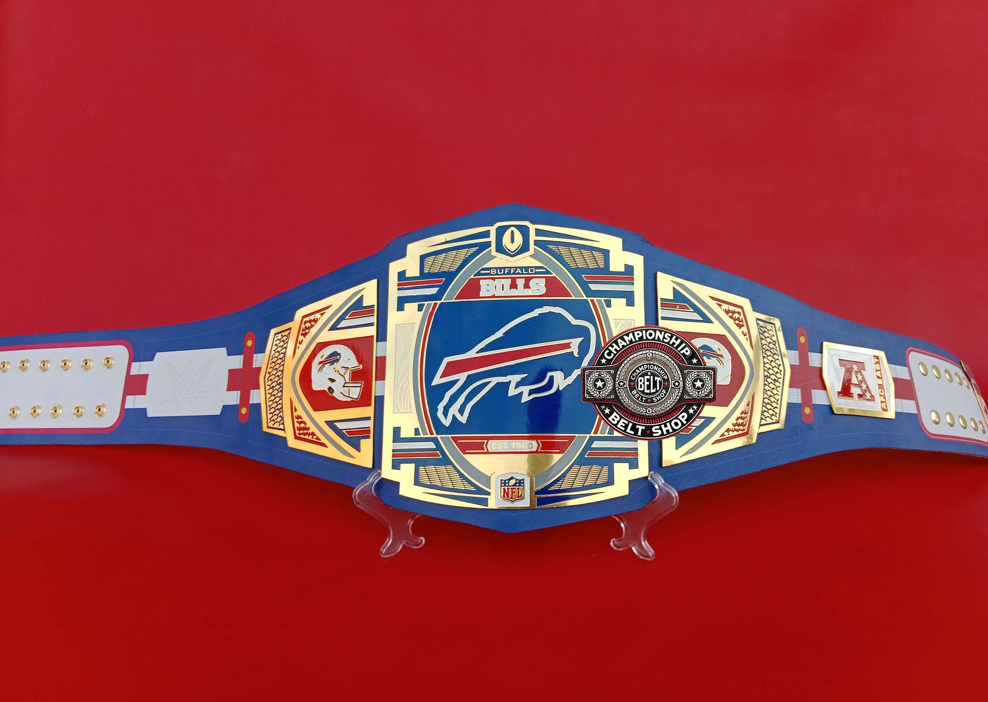 Buffalo Bills NFL WWE Championship Title Belt