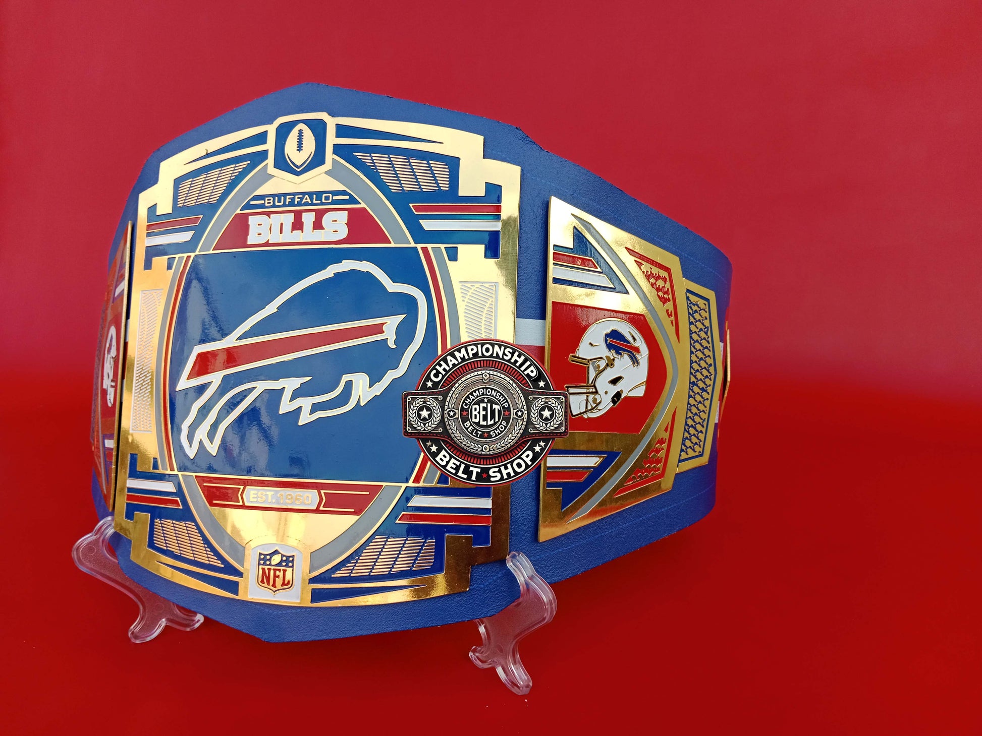Buffalo Bills NFL WWE Championship Title Belt
